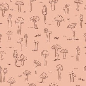Mushrooms Woodland Dreams Collection toadstool mushroom-03