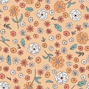 Ditsy Floral Woodlands Dream Collection flowers blossoms daisy-02