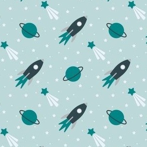 Fun in Space | Pantone Ultra-Steady Wallpaper Design Challenge