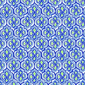 Wrapped with love-Blue Lime-Medium Scale