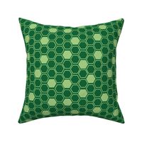 Medium - Honeycomb Scatter on Green