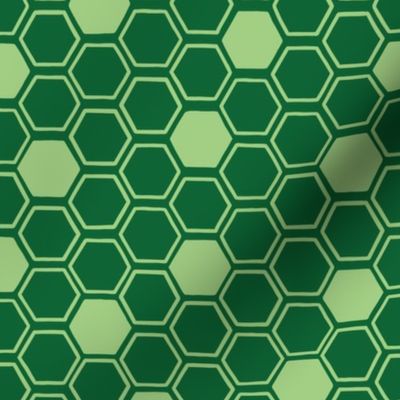 Medium - Honeycomb Scatter on Green