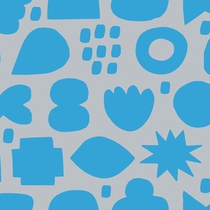 Weather Symbols Bright Blue Day