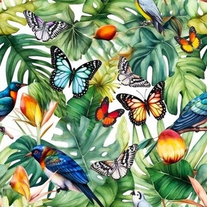 Jungle watercolor