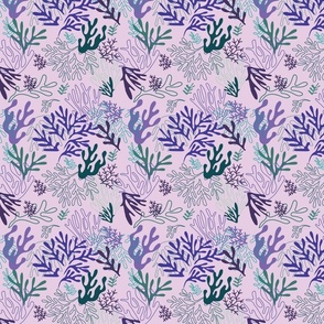 small lavender sea plants