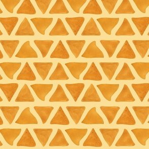 Medium Scale "Chipped" in Brandywine – Tortilla Chip Pattern