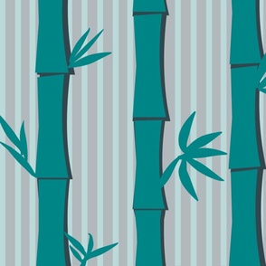 bamboo forest wallpaper  Pantone colors - large