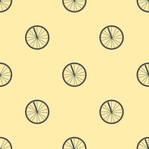Bike Wheels - Yellow