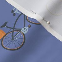 Parisian Bicycles - Periwinkle Blue