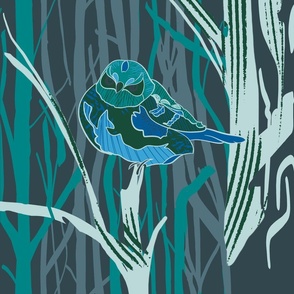 Bluebirds of a Feather - alternate colors