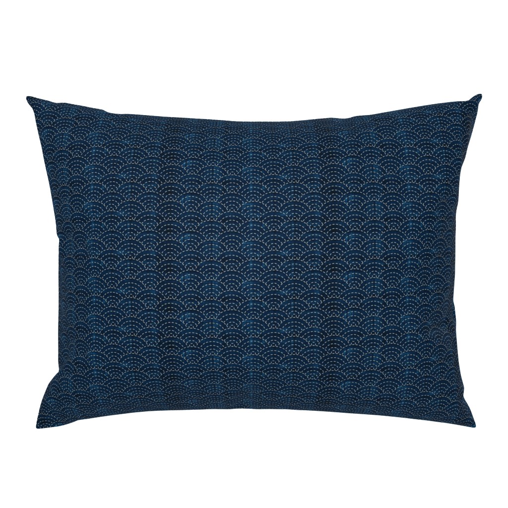 Sashiko: Seikaiha - Ocean waves