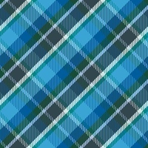 ultra steady blues plaid 