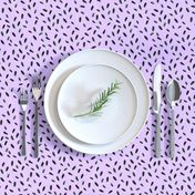 Watermelon Pits on lavender background