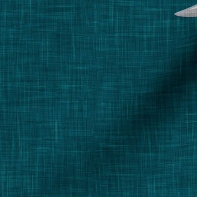 Shark Panel - 36x42 - Great White Shark - Teal linen - (90) LAD23