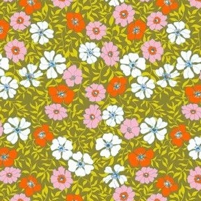 Jirra Floral LIME SMALL