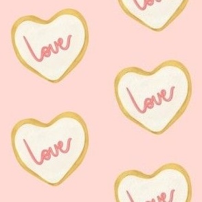 Love Heart Sugar Cookie