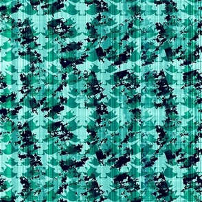abstract knitted texture in teal