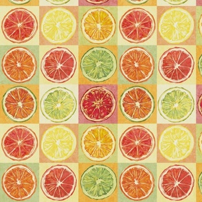 Lemon graphic colourful