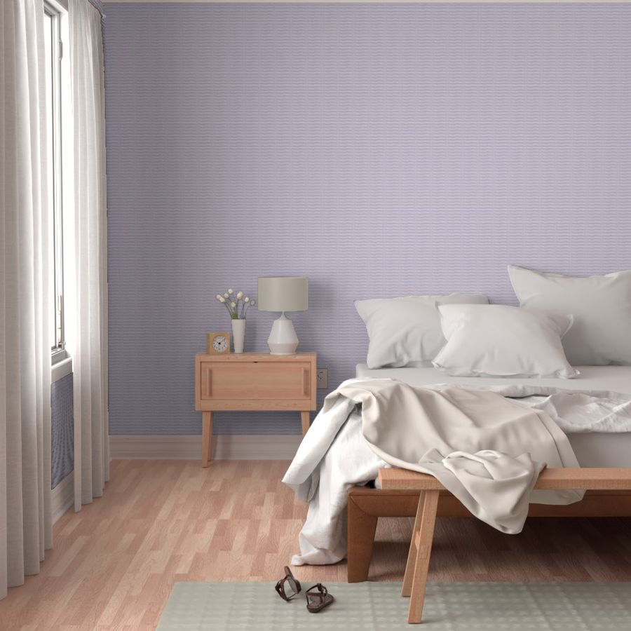 Purple and lavendar stripes on off-white background