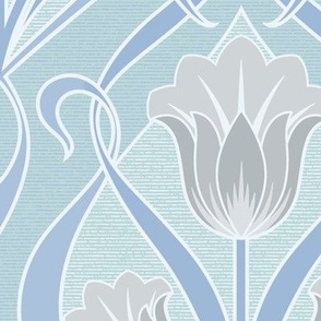 Tulips Art Nouveau_Soft