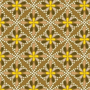 Kira Pearl Mosaic - 2827 medium // gold and yellow