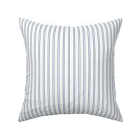 Seeded Stripe: Denim Blue Thin Stripe, Beaded Stripe, Dotted Stripe