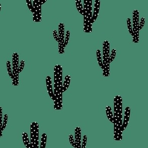 Cactus - Green  Black