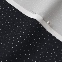 Taupe beige polka dots on charcoal gray background