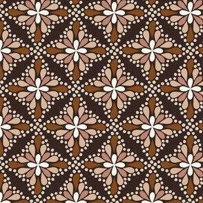 Kira Pearl Mosaic - 2829 medium // dark chocolate brown
