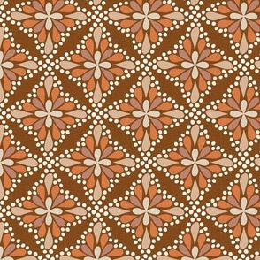 Kira Pearl Mosaic - 2831 medium // warm spice browns