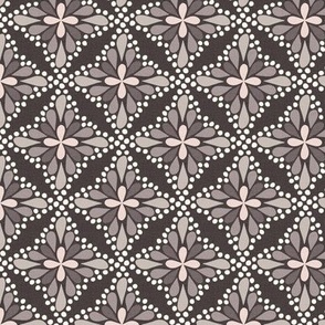 Kira Pearl Mosaic - 2840 medium // boho brown and mauve