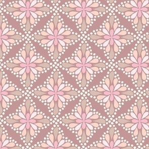 Kira Pearl Mosaic - 2847 medium // rosy pinks