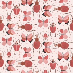Doodle BUGS pink
