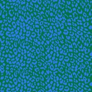 Green and Blue Cheetah
