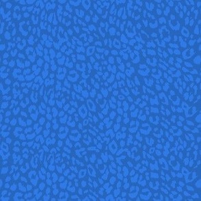 Blue Cheetah Print