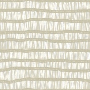 Neutral Tan/Beige Grassy Textured Stripes Calm Abstract