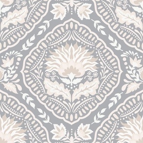 Vera Damask - Fossil Large Scale