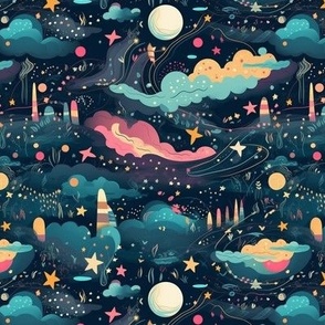 Dreamy Night Sky 11