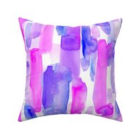 she shed abstract watercolor stripes purple large scale