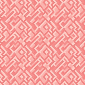 Abstract Lines in Pink