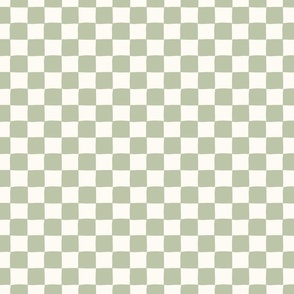 Checkerboard in green apple SMALL