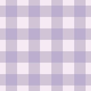 Lilac purple tablecloth gingham plaid 8 x 8