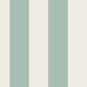 Large // green stripe