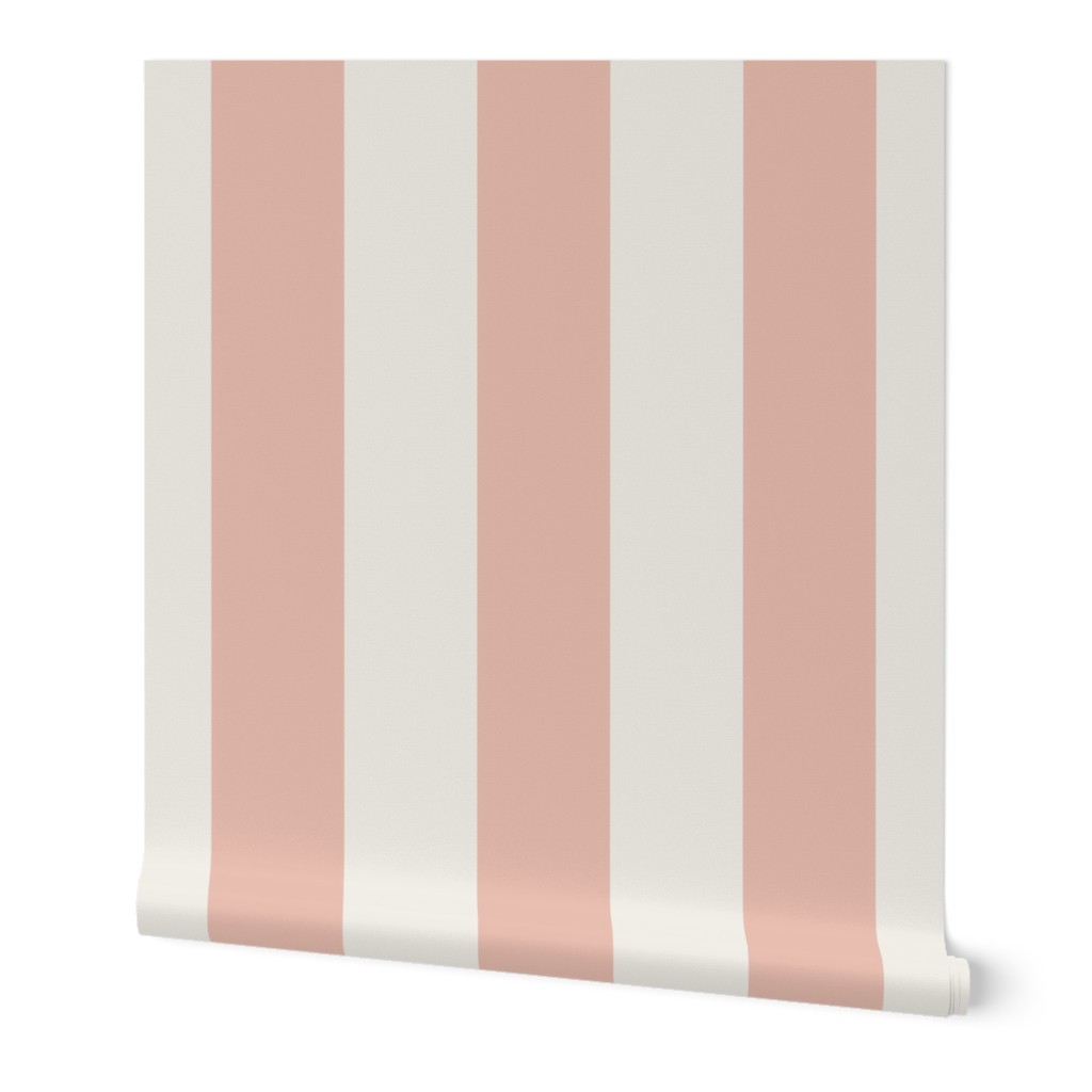 Large // peach stripe