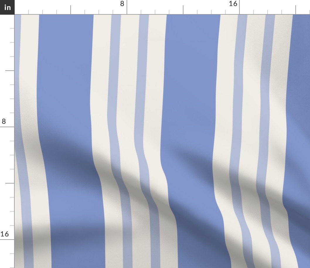 Large // blue stripe