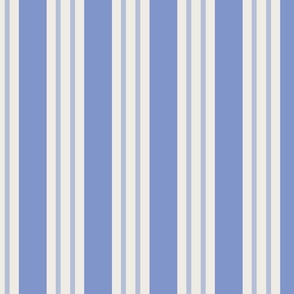 medium // bright blue stripe