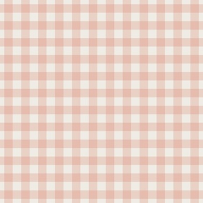 small // pink gingham