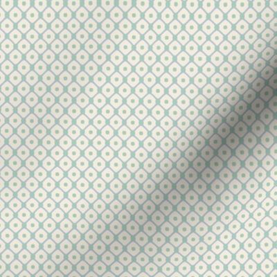 Geometrical Japanese Pattern: Sage Green Shibori Dots