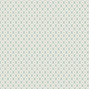 Geometrical Japanese Pattern: Sage Green Shibori Dots