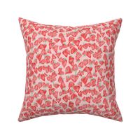 STRAWBERRY PATCH on Candy Pink - 6 inch